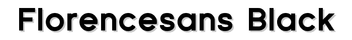 Florencesans Black font